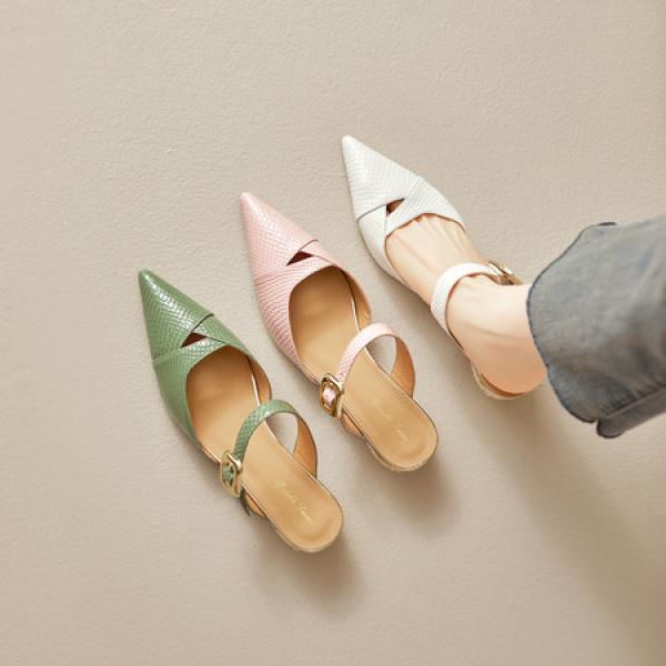 Exquisite Handmade Genuine Leather Women's Footwear(E5or76910)