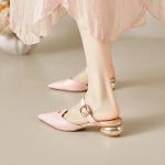 Exquisite Handmade Genuine Leather Women's Footwear(E5or76910)