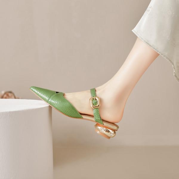 Exquisite Handmade Genuine Leather Women's Footwear(E5or76910)