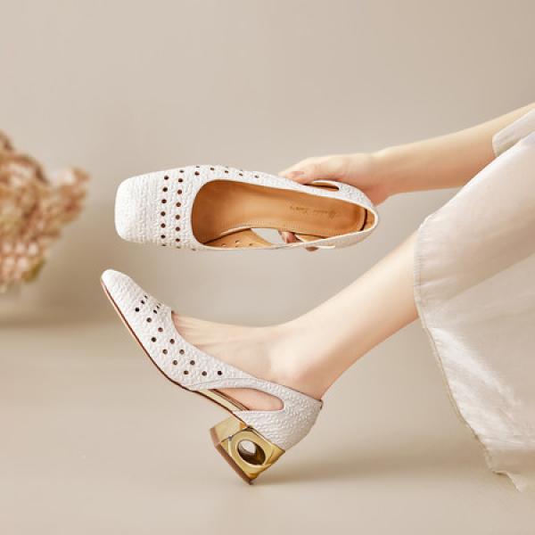 Handcrafted Luxe Leather Shoes for Elegant Women(E5or76912)