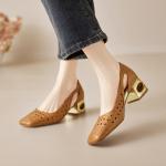 Handcrafted Luxe Leather Shoes for Elegant Women(E5or76912)