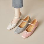 Exquisite Handcrafted Leather Women's Shoes for Elegance(E5or76915)