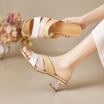 Elegant Handcrafted Leather Women’s Shoes - Luxury Craftsmanship(E5or76921)