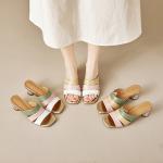 Elegant Handcrafted Leather Women’s Shoes - Luxury Craftsmanship(E5or76921)