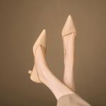 Luxurious Handmade Genuine Leather Women’s Shoes(E5or76936)