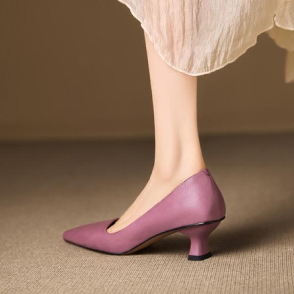 Luxurious Handmade Genuine Leather Women’s Shoes(E5or76936)