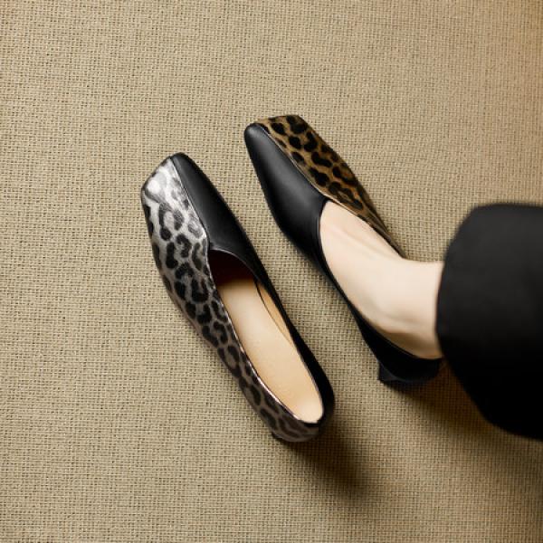 Luxury Handcrafted Genuine Leather Women's Shoes(E5or7A6819)