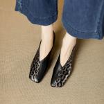 Luxury Handcrafted Genuine Leather Women's Shoes(E5or7A6819)