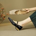 Exquisite Handmade Leather Women's Shoes for Elegance(E5or7A6860)