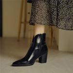 Handcrafted Luxury Leather Women's Shoes for Elegance(E6haodianH329)