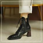 Handcrafted Genuine Leather Women's Shoes: Elevate Your Elegance with Luxurious Quality(E6haodian330-1)