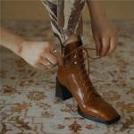 Handcrafted Genuine Leather Women's Shoes: Elevate Your Elegance with Luxurious Quality(E6haodian330-1)