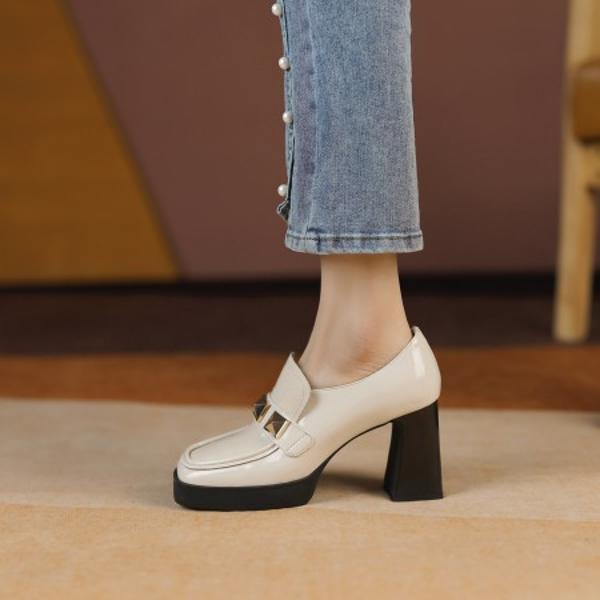 Exquisite Handmade Leather Women's Shoes: Craftsmanship & Elegance(E6haodianD801)