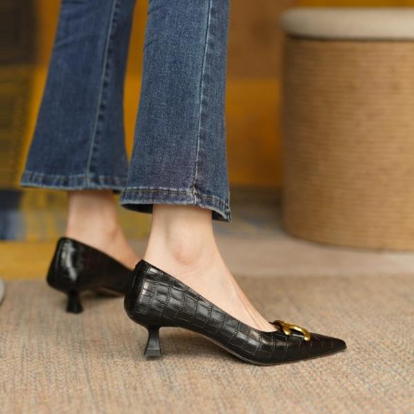 Handcrafted Luxury Leather Shoes for Elegant Women(E6haodianS365)