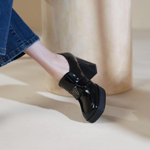 Elegant Handcrafted Leather Women's Shoes of Luxury(E6haodianA802)