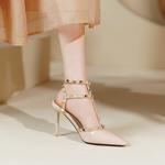 Exquisite Handcrafted Leather Shoes for Elegant Women(E6haodian776-5)