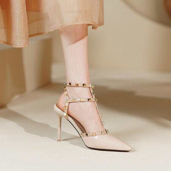 Exquisite Handcrafted Leather Shoes for Elegant Women(E6haodian776-5)