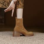 Elegant Handcrafted Genuine Leather Women’s Shoes(E6haodianB130)