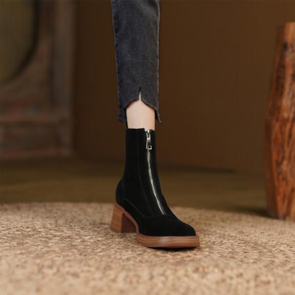 Elegant Handcrafted Genuine Leather Women’s Shoes(E6haodianB130)