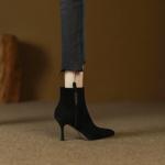 Handcrafted Luxury Leather Women's Shoes: Exquisite Craftsmanship(E6haodianS392)