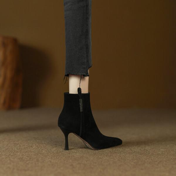 Handcrafted Luxury Leather Women's Shoes: Exquisite Craftsmanship(E6haodianS392)