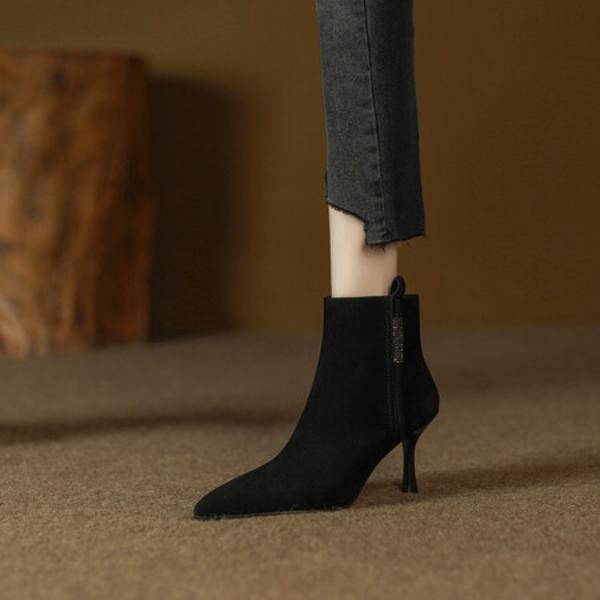 Handcrafted Luxury Leather Women's Shoes: Exquisite Craftsmanship(E6haodianS392)