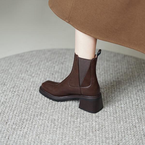 Elegant Handmade Leather Women's Shoes: Luxury Craftsmanship(E6haodianX131)