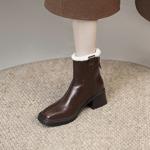 Handcrafted Luxury Leather Women's Shoes with Elegance and Quality(E6haodianB166)