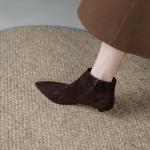 Handmade Leather Women's Shoes: Luxurious Elegance and Craftsmanship(E6haodianB169)