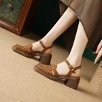 Exquisite Handmade Leather Women's Shoes: Elegance Meets Luxury(E6haodianAb208-1)