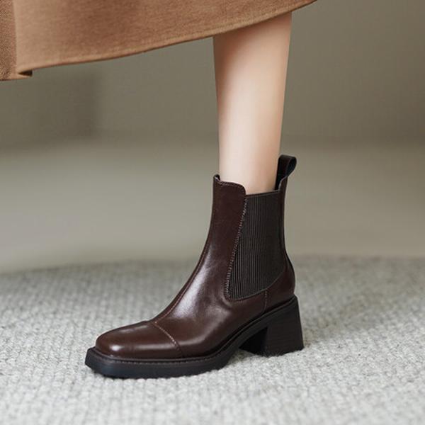 Handcrafted Leather Women's Shoes: Exquisite Craftsmanship & Elegance(E6haodianL155-1)