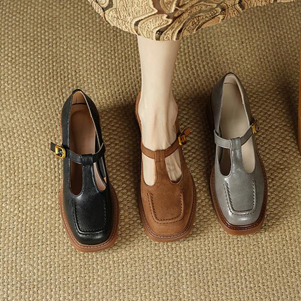 Luxury Handmade Leather Women's Shoes: Exquisite Craftsmanship(E6haodian1102)