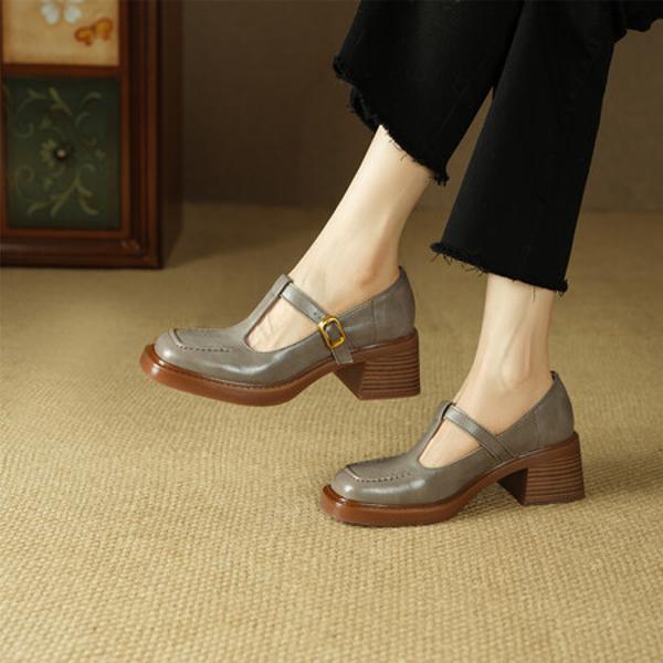 Luxury Handmade Leather Women's Shoes: Exquisite Craftsmanship(E6haodian1102)