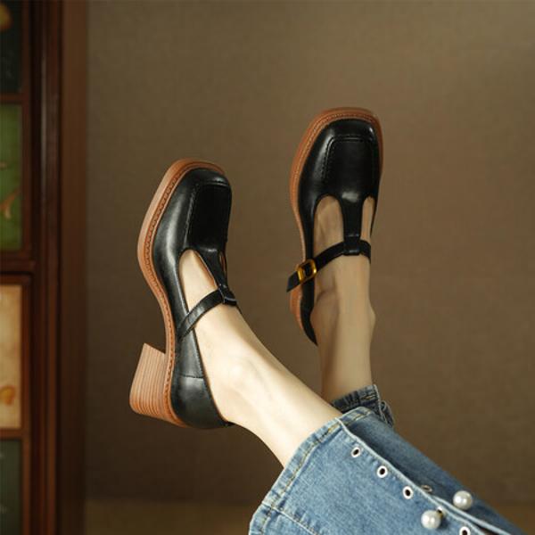 Luxury Handmade Leather Women's Shoes: Exquisite Craftsmanship(E6haodian1102)