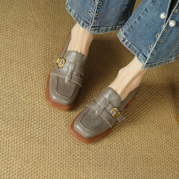 Luxurious Handcrafted Leather Women's Shoes(E6haodian1103)