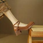 Luxurious Handcrafted Leather Women's Shoes - Elegance Redefined(E6haodian1101)