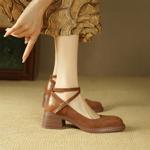 Luxurious Handcrafted Leather Women's Shoes - Elegance Redefined(E6haodian1101)