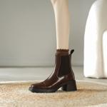 Exquisite Handmade Genuine Leather Women’s Shoes – Elegance in Every Stitch(E6haodianE155-5)