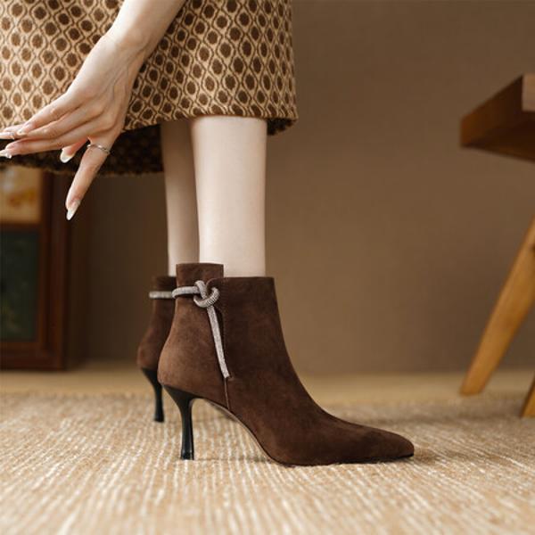 Luxury Genuine Leather Handcrafted Women's Shoes - Elegance Redefined(E6haodian3305)