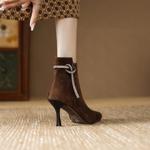 Luxury Genuine Leather Handcrafted Women's Shoes - Elegance Redefined(E6haodian3305)