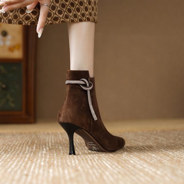 Luxury Genuine Leather Handcrafted Women's Shoes - Elegance Redefined(E6haodian3305)