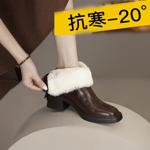 Handcrafted Genuine Leather Women's Shoes: Exquisite Craftsmanship & Elegance(E6haodianAX166-1)