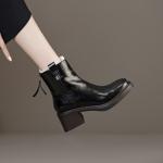 Handcrafted Genuine Leather Women's Shoes: Exquisite Craftsmanship & Elegance(E6haodianAX166-1)