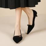 Handcrafted Luxury Leather Women's Shoes - Timeless Elegance(E6haodian5600)