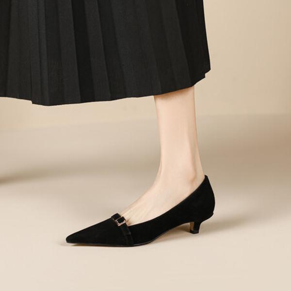 Handcrafted Luxury Leather Women's Shoes - Timeless Elegance(E6haodian5600)