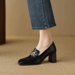 Exquisite Handcrafted Genuine Leather Women's Shoes for Elegant Luxury(E6haodianS1001)