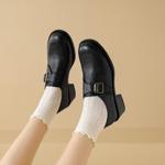 Elegant Handcrafted Leather Women's Shoes - Superior Craftsmanship & Luxury(E6haodianD2001)