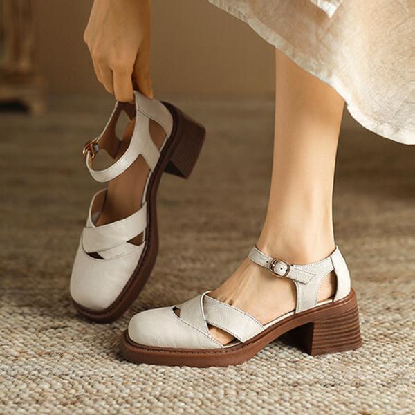 Handcrafted Luxury Leather Women’s Shoes: Exquisite Craftsmanship & Elegance(E6haodianW1600)