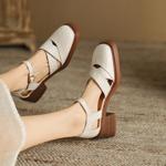 Handcrafted Luxury Leather Women’s Shoes: Exquisite Craftsmanship & Elegance(E6haodianW1600)