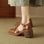 Handcrafted Luxury Leather Women’s Shoes: Exquisite Craftsmanship & Elegance(E6haodianW1600)